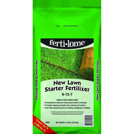 FERTI-LOME 10 lbs 9-13-7 New Lawn Starter Fertilizer 400902